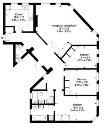 Spacious Penthouse Near Baker St Londres